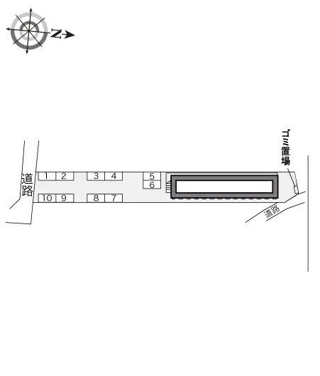 ★手数料０円★茂原市早野　月極駐車場（LP）